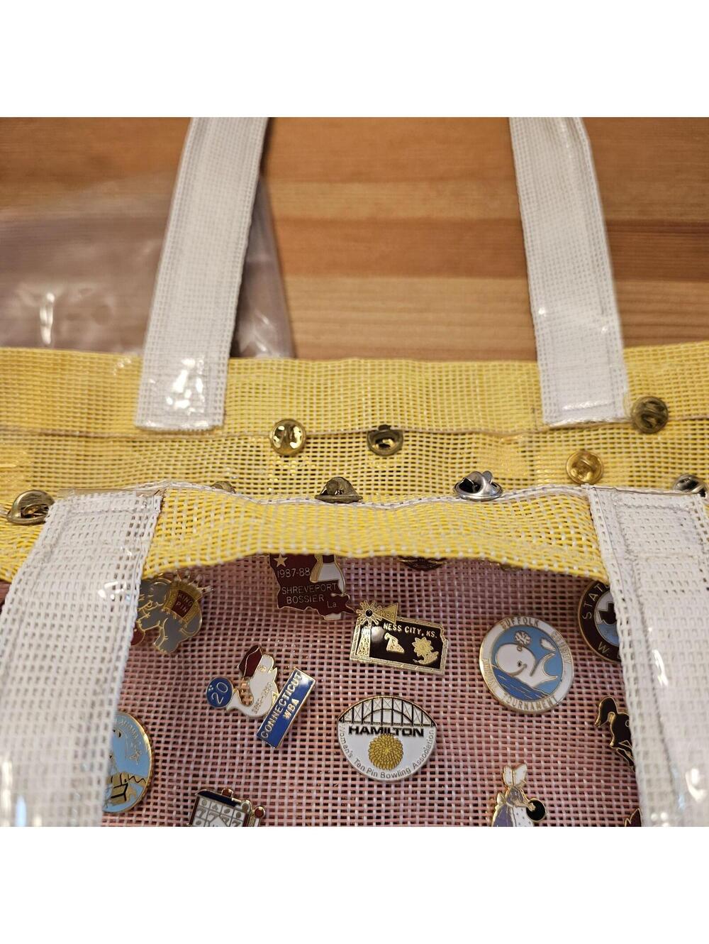 Vintage WBL Bowling Lapel Pin Collection 1987–2007 | 250+ Pins | Hartford Bag - Picture 13 of 15